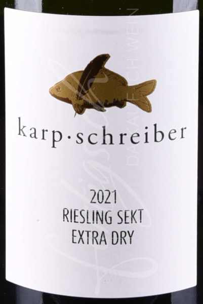 Riesling Sekt, extra dry (Karp.Schreiber)